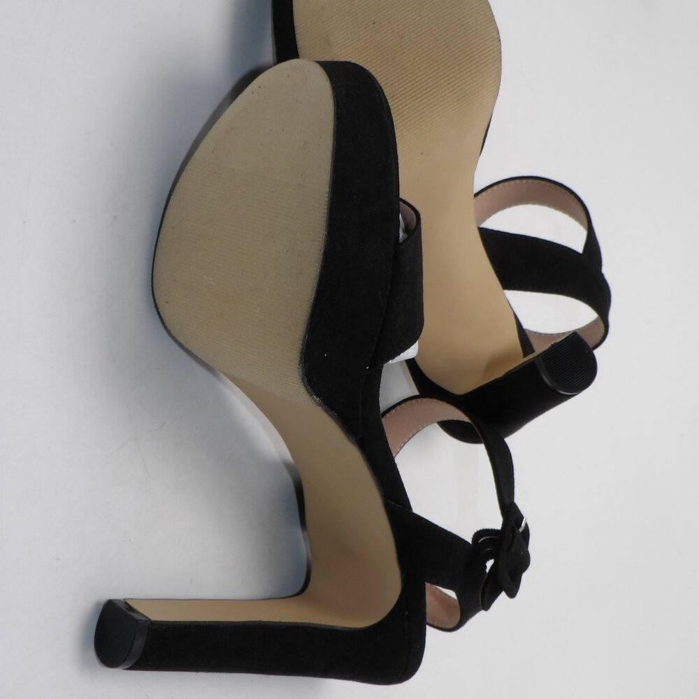 Madden Girl Women's Ankle Strap Comfort High Heels Black Size:8 NewElevate your - Picture 4 of 5